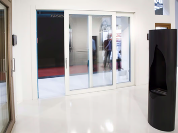 VITRUM DOUBLE - Lift and slide wood and glass patio door by CARMINATI SERRAMENTI - view 3